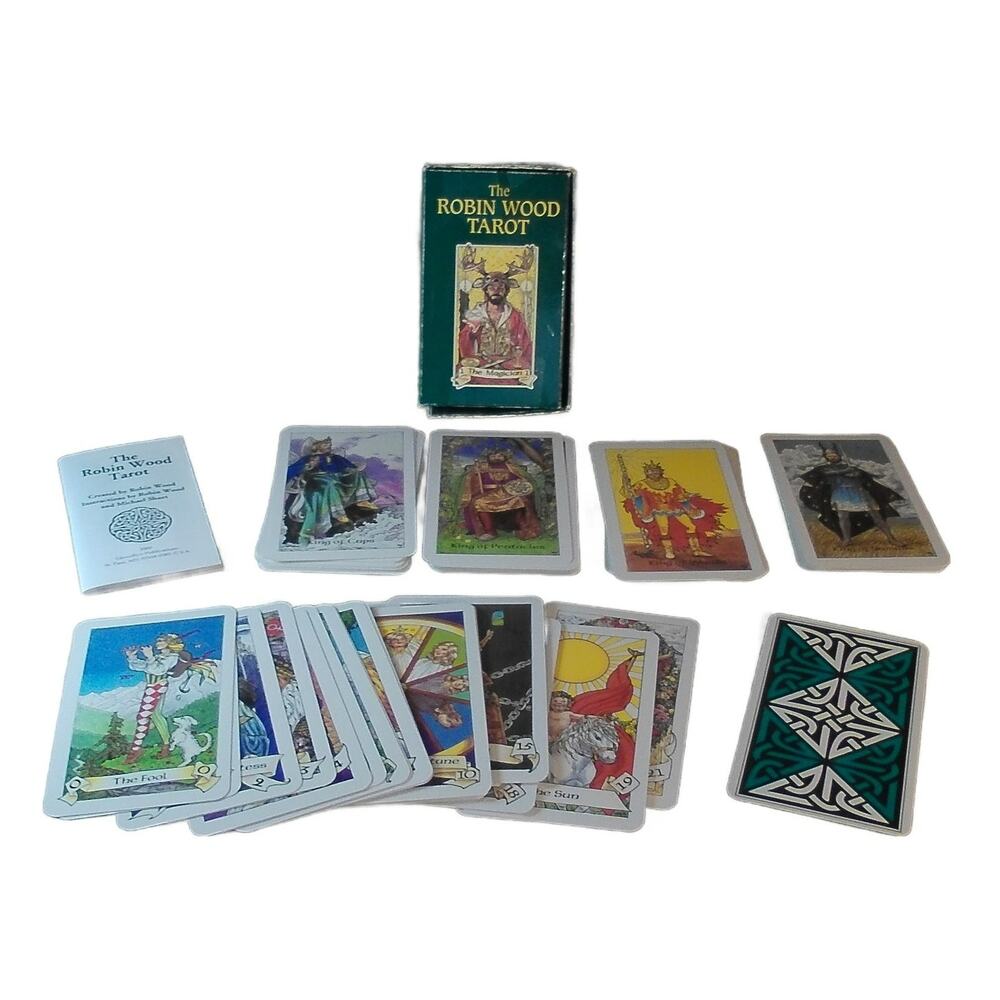 2002 The Robin Wood Tarot Cards Complete Deck w/Instructions